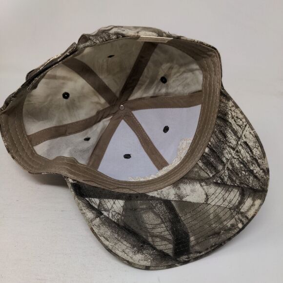Fastenal Strapback Hat Camo One Size Embroidered Adjustable 6 Panel - Picture 6 of 8